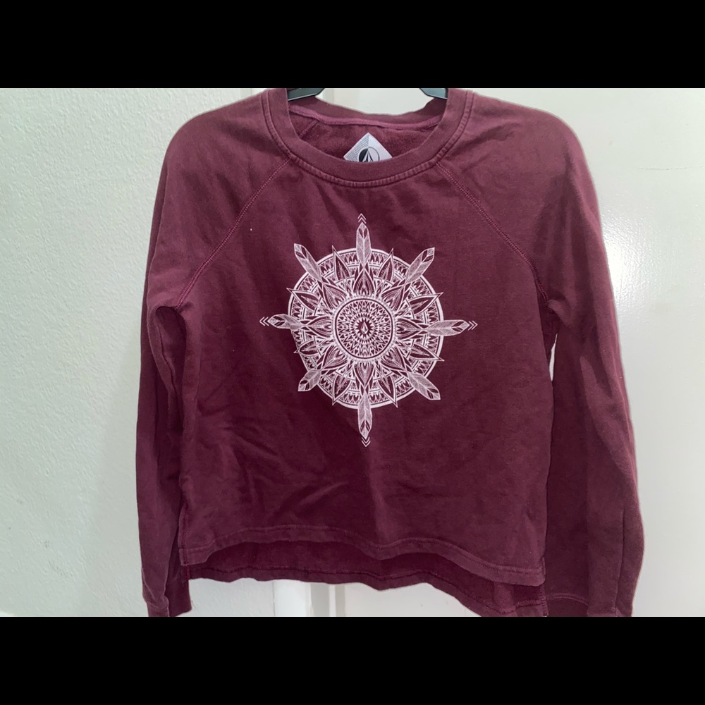 Burgundy Sweater